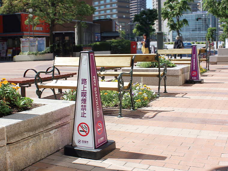 メッセージポール 大ブラックイメージ画像