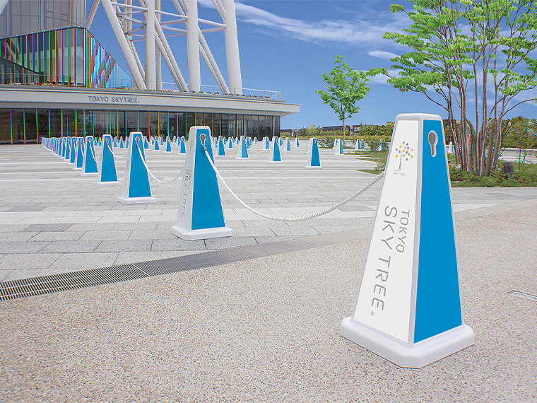 メッセージポール 小ホワイトイメージ画像